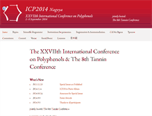 Tablet Screenshot of icp2014.org